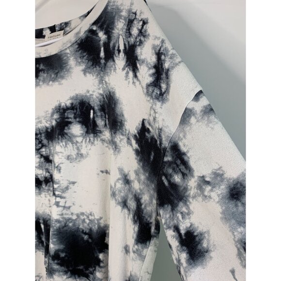 First Love By Lovelyn Tie-Dye Long Sleeve Top Sweatshirt Long Line Large 7566 - Picture 5 of 7